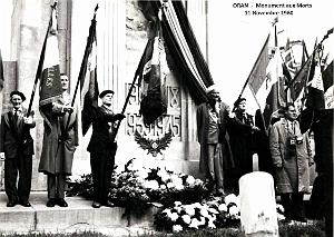 Oran - Monument aux Morts - 11 novembre 1960